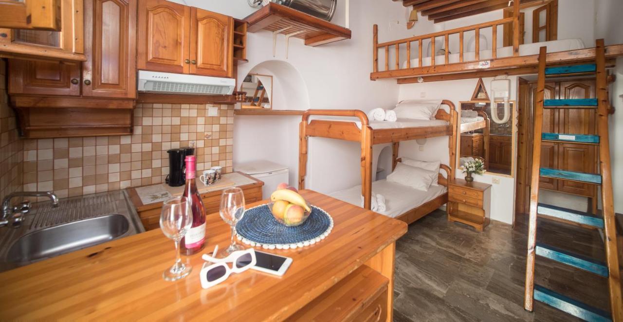 Bright & Relaxing Loft With Attic Room In The Heart Of Mykonos City Mykonos Town Extérieur photo